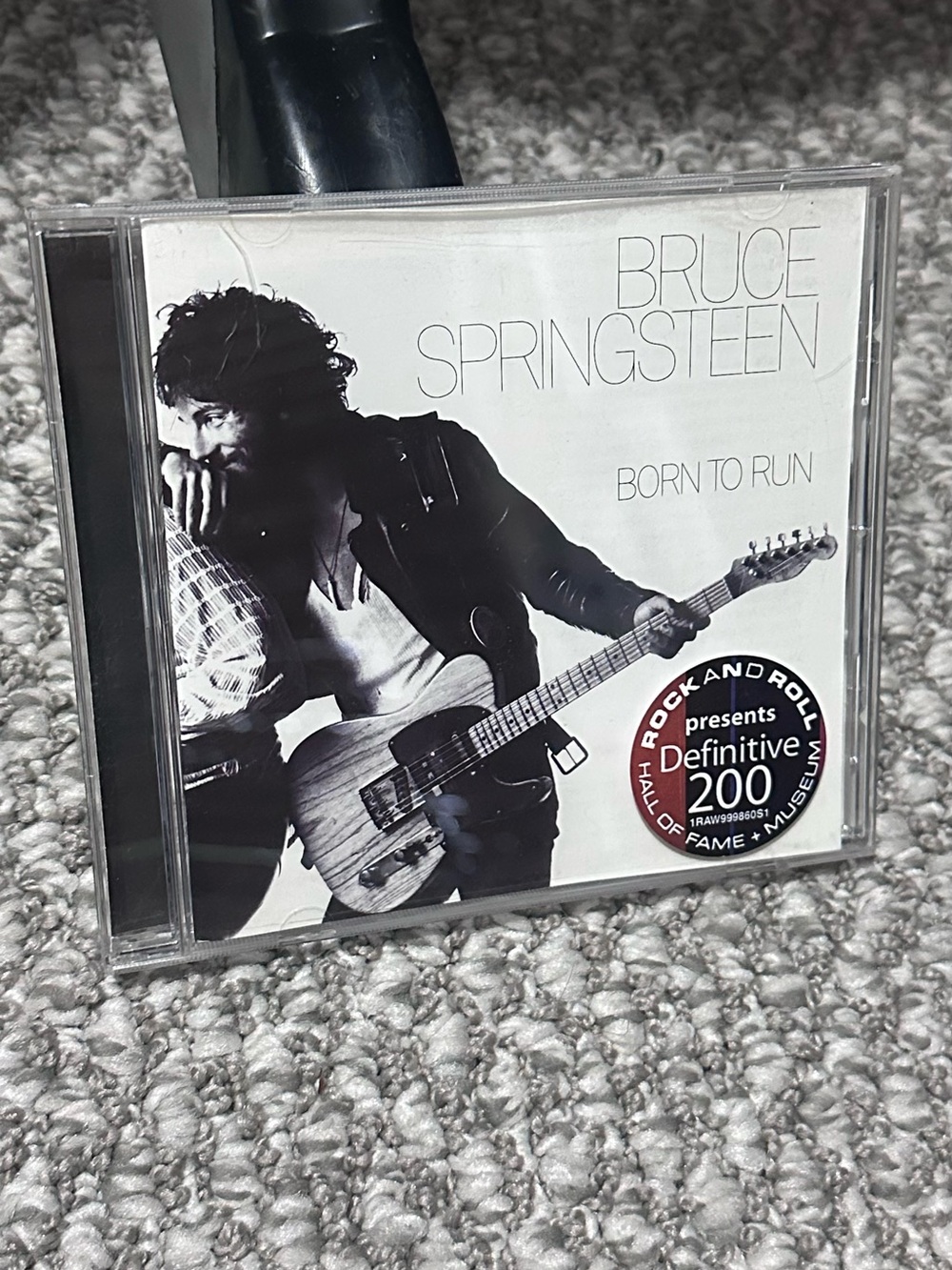 Bruce Springsteen Born to Run CD - Black & White Cover